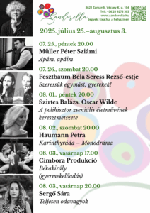Sandorella Művészudvar program