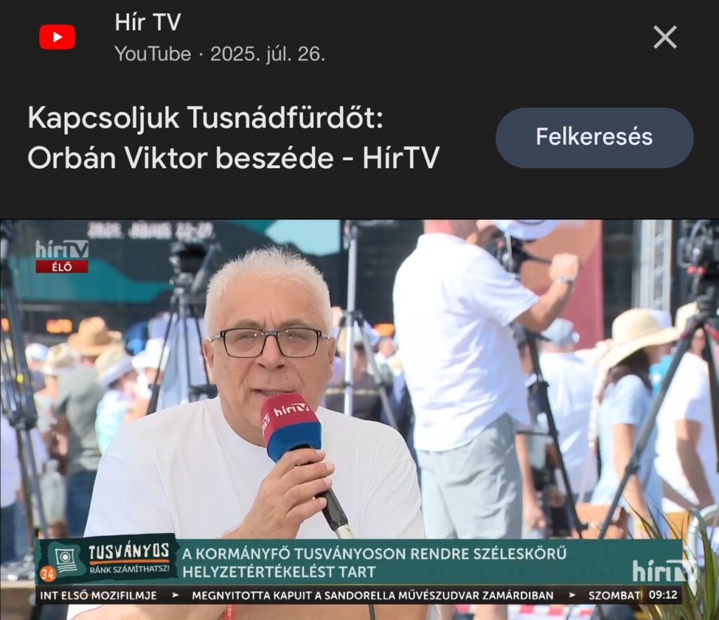 Hír TV 2025.07.26.